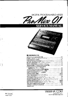 Yamaha ProMix-01 - Service Manual
